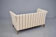 Box frame 2 seater sofa made in the 1940s by Danish Cabinetmaker