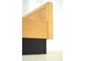 Light oak frame slots together with fixing hidden in the ends 