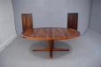 Vintage Heltborg Mobler dining table in rosewood with 2 extra leaves