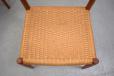 Single teak dining chair model 75 by Niels O Moller