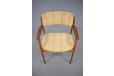 Model OD50 armchair in teak with original cream upholstery