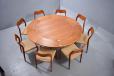 Vintage teak model 71 dining chairs designed 1951 by Niels O Moller for J L Mollers Mobelfabrik, Denmark