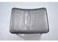 Original black leather upholstered footstool for FD136 armchair.