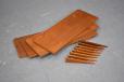 30cm deep vintage teak shelf | PS SPARES - view 2