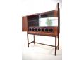 Vintage bar cabinet in rosewood made by Mellemstrands mobelfabrik, Norway