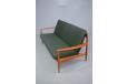 FD128 teak sofa with original upholstery designed in 1961 by Grete Jalk
