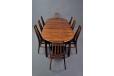 Danish Mobelfabrik 1960s production vintage rosewood dining table