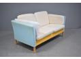 Classic box frame 2 seat sofa | Upholstery project - view 7