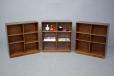 Vintage beech bookcase designed 1958 by Peter J Lassen
