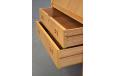 2 large equal depth drawers offer good amounts of storage
