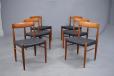 Set of 6 rosewood dining chairs | Henry W Klein - view 3