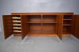 Danish design rosewood 4 door cabinet - produced 1980s