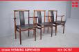 Vintage rosewood carver chairs | Henning sorensen design  - view 1