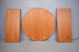 Vintage teak dining table with 2 extra leaves | Jorgen Linde - view 8