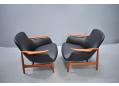 Finn Juhl armchairs model NV53 | Black leather - view 7