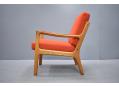 Oak chair with frame that dismantles. Model 166 by Ole Wanscher 