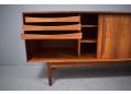 Large open compartment with adjustable shelves & shallow drawers.