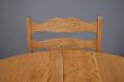 Rustic cottage style dining chairs with new upholstery - Henry Kjaernulf - view 11
