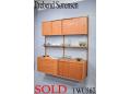 Prebend Sorensen 2 bay shelving system | Teak