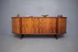 Vintage Rosewood sideboard with impressive tambour doors | Poul Hundevad - view 3