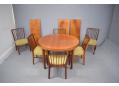 Matching dining table and 6 chairs also in Cuban mahogany available. 