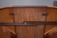 1970s design rosewood pedestal leg dining table by Skovby