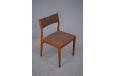 Midcentury teak dining chair uldum mobelfabrik 