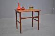 Small vintage teak side table for sale