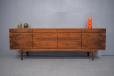 Vintage rosewood FA66 sideboard by Ib Kofod Larsen - view 2