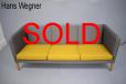 Hans wegner vintage sofa with high sides model AP18s - view 1