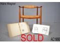 Vintage HANS WEGNER teak & cane THE CHAIR