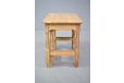 pair of nesting solid oak side tables made in denmark