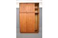 Spacious 3-door wardrobe in vintage teak - view 5
