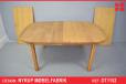 Solid oak dining table extending with 2 leaves | Nyrup Mobelfabrik - view 1