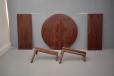 Gudme vintage rosewood model 36 extending with 2 extra leaves