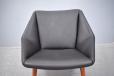 Vintage angular easy chair inspired by NANNA DITZEL design TUX chair