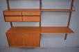 Midcentury design teak ROYAL shelving system by Poul Cadovius - view 9