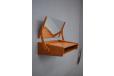 Wall mounted vanity unit with mirror in vintage teak - Svend A Madsen design - view 6