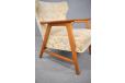 1950s Design teak and oak showframe armchair - view 5