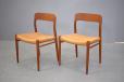 Niels Moller teak dining chair Model 75