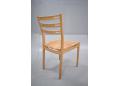 Single dining chair designed by Helge Sibast mid 1950s
