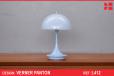 Verner Panton design Panthella 160 V3 portable table lamp | Opal Blue - view 1