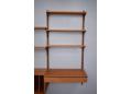 Vintage teak 2 bay CADO shelving system 