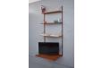 Vintage teak modular shelving system by Poul Cadovius for sale