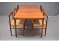Dining suite model 284 dsigned by Henry W Klein for Bramin 1964
