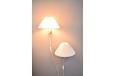 LE KLINT produced wall lamp with pleated shade - Pair for sale 