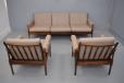 Midcentury Norweigen design rosewood 3 seater sofa by Torbjorn Afdal