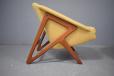 Tipper truck chair teak frame designed by Brockman Petersen 