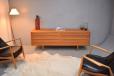 Ib Kofod Larsen vintage teak dresser with 8 drawers  - view 11