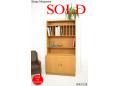 Borge Mogensen light oak wall unit | Record storage